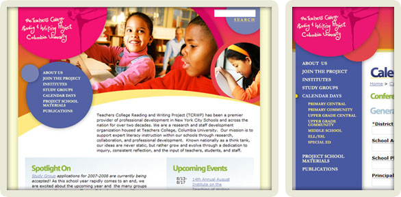 The Reading & Writing Project screenshot